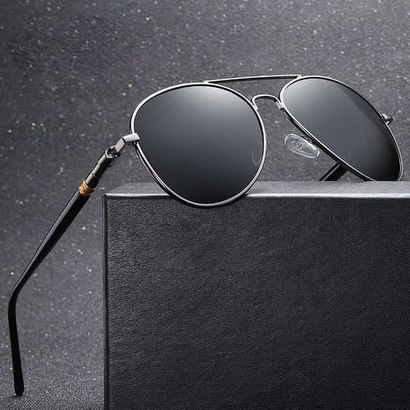 Men's Polarized Sunglasses Men Women Driving Pilot Vintage Sun Glasses Brand Designer Male Black Sunglasses For Man Women UV400
