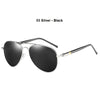 Men's Polarized Sunglasses Men Women Driving Pilot Vintage Sun Glasses Brand Designer Male Black Sunglasses For Man Women UV400