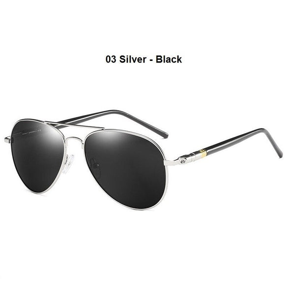 Men's Polarized Sunglasses Men Women Driving Pilot Vintage Sun Glasses Brand Designer Male Black Sunglasses For Man Women UV400