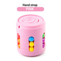 Multiple Functions Fidget Spinner Magic Colorful Beans Finger Spinning For Children And Adult