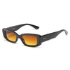 Fashion Rectangle Women Men Vintage Small Eyewear Female Luxury Brand Gradient High Quality Sun Glasses
