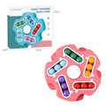 Multiple Functions Fidget Spinner Magic Colorful Beans Finger Spinning For Children And Adult