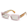 New Fashion Jelly Colors quare Sunglasses For Women Men Vintage Small Rectangle Shades UV400 Trending Sun Glasses Ins Popular