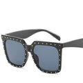 New Fashion Square Brand Designer Retro Steampunk Style Glasses Personality Oversized Sun Glasses