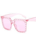 New Fashion Square Brand Designer Retro Steampunk Style Glasses Personality Oversized Sun Glasses