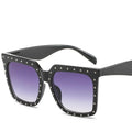 New Fashion Square Brand Designer Retro Steampunk Style Glasses Personality Oversized Sun Glasses