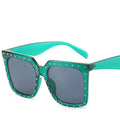 New Fashion Square Brand Designer Retro Steampunk Style Glasses Personality Oversized Sun Glasses