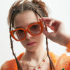 Oversized Square Women Sunglasses Vintage Designer Fashion Sun Glasses Big Shades Men Luxury Brand Female