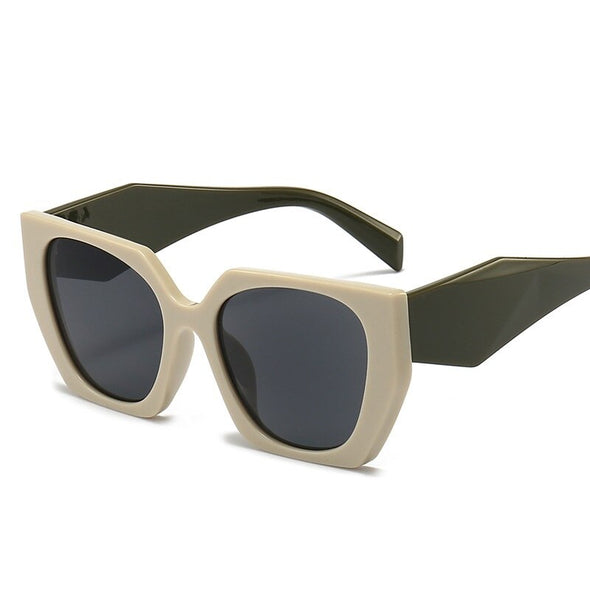 Oversized Square Women Sunglasses Vintage Designer Fashion Sun Glasses Big Shades Men Luxury Brand Female