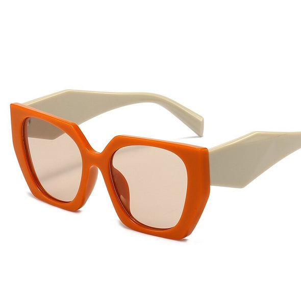 Oversized Square Women Sunglasses Vintage Designer Fashion Sun Glasses Big Shades Men Luxury Brand Female
