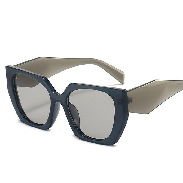 Oversized Square Women Sunglasses Vintage Designer Fashion Sun Glasses Big Shades Men Luxury Brand Female