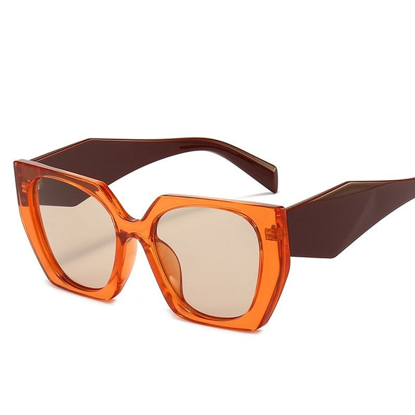 Oversized Square Women Sunglasses Vintage Designer Fashion Sun Glasses Big Shades Men Luxury Brand Female