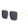 Diamond Square Sunglasses  Crystal  Shades Sparkle