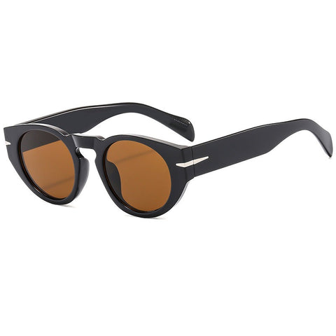 2023 New Fashion Round Wide Leg Sun Men's Sun Protection Driving Sunglasses