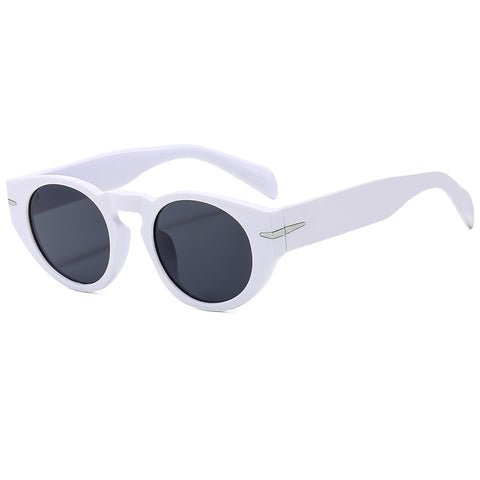 2023 New Fashion Round Wide Leg Sun Men's Sun Protection Driving Sunglasses