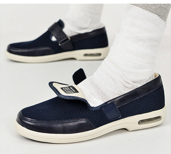 Zoloss Plus Size Wide Diabetic Shoes For Swollen Feet Width Shoes-NW041