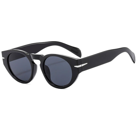 2023 New Fashion Round Wide Leg Sun Men's Sun Protection Driving Sunglasses