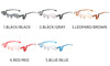 Spring new cosmic sunglasses European and American ins net red with the same personality funny glasses Y2K sunglasses female
