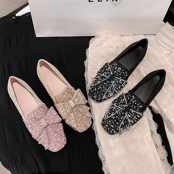 Zoloss Beautiful Sparkling Rhinestone Shoes