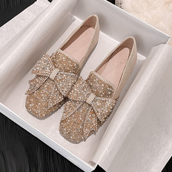 Zoloss Beautiful Sparkling Rhinestone Shoes