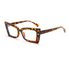 Optics Cat Eye Glasses Frames Women Fashion Vintage Transparent Lens Prescription Myopia Glasses Frames Men Eyeglasses