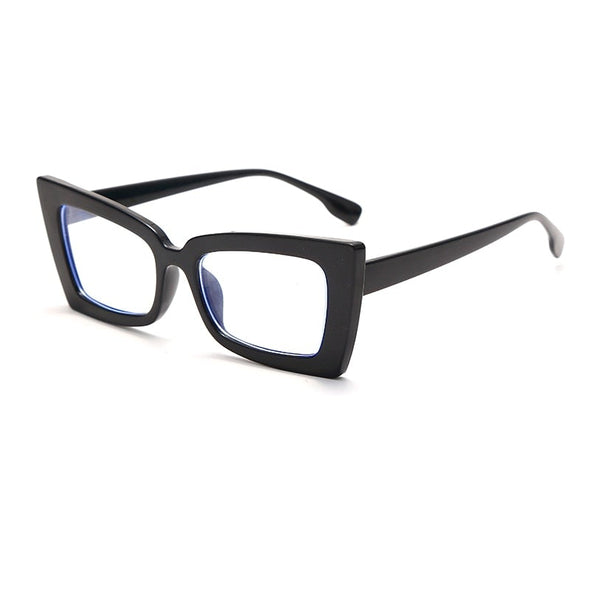 Optics Cat Eye Glasses Frames Vintage Transparent Lens Prescription Myopia Glasses Frames Men Eyeglasses