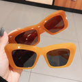 New Fashion Cat Eye Brand Designer Sunglasses Female High Quality Big Vintage Sun Glasses Lady