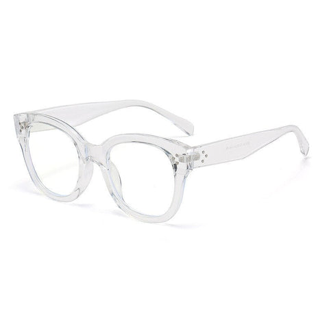 Oulylan Square Anti Blue Light Glasses Frame Women Men Optical Computer Eyeglasses Frames Office Decoration Fake Eyewear