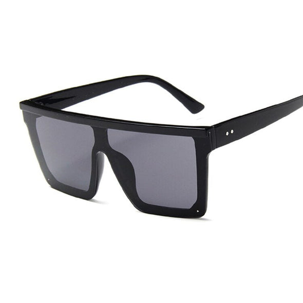 Oversized Shades Sunglasses Men Black Fashion Square Sun Glasses Male Vintage Retro Glasses Female Women Lentes