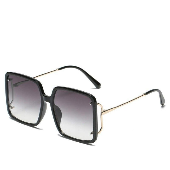 Oversized Square Sunglasses 2021 New Vintage Women Men Big Sun Glasses UV400