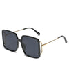 Oversized Square Sunglasses 2021 New Vintage Women Men Big Sun Glasses UV400