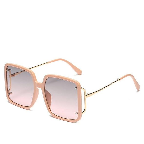 Oversized Square Sunglasses 2021 New Vintage Women Men Big Sun Glasses UV400