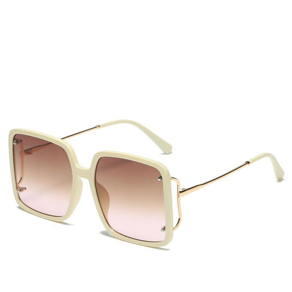 Oversized Square Sunglasses 2021 New Vintage Women Men Big Sun Glasses UV400