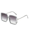 Oversized Square Sunglasses 2021 New Vintage Women Men Big Sun Glasses UV400