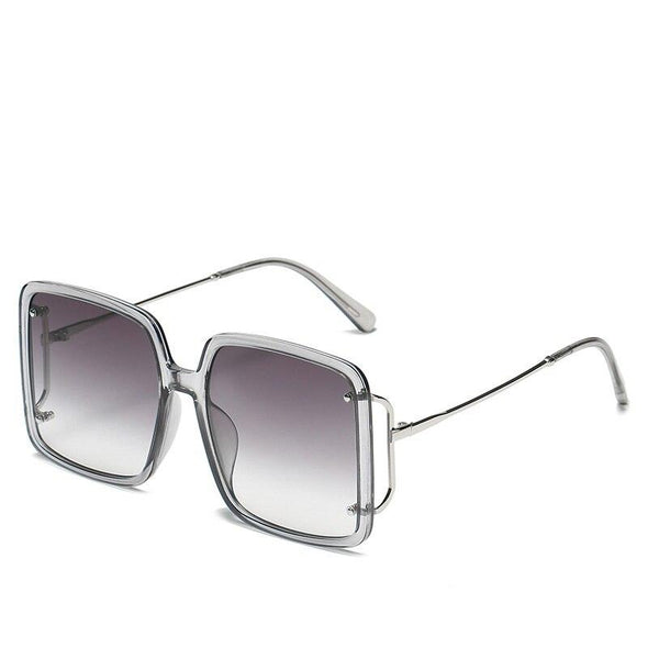 Oversized Square Sunglasses 2021 New Vintage Women Men Big Sun Glasses UV400