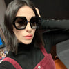 Polygonal Gradient Sunglasses Women  Luxury Brand Hexagon Black Men Sun Glasses Personality Ladies Chic 90s Eyewears