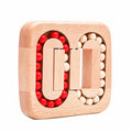 Puzzle Ball Toys Wooden Luban Lock for Children Educational Early Education Rolling Magical Bean Cube Balls
