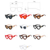 Oversized Sunglasses Women Cateye Eyewear For Women/Men High Quality Glasses Women Mirror Gafa