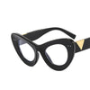 Oversized Sunglasses Women Cateye Eyewear For Women/Men High Quality Glasses Women Mirror Gafa