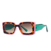 Rectangle Sunglasses Women Luxury Brand Designer  Men UV400 Square Shades Fashion Eyewear