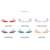 Sunglasses Rimless Leaves Luxury Sunglasses Men Women Fashion Shades UV400 Vintage Glasses