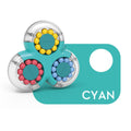 Rotating Magic Bean Cube Fun Toys For Children Adult Fingertip Gyro Anti-Stress Fidget Toys Spin Bead Puzzle Education Game Toys