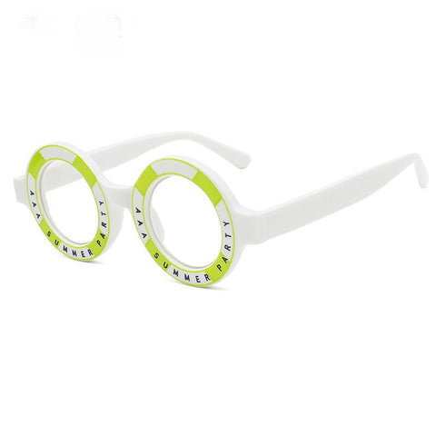 Round Anti Blue Light Blocking Glasses Women Men Optical Glasses Frame Prescription Spectacle Frames Computer Shades Unisex