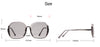 Punk Women Square Sunglasses Half Frame Trendy Oversized Sun Glasses Men Ladies Goggle Shades  Female Eyewear
