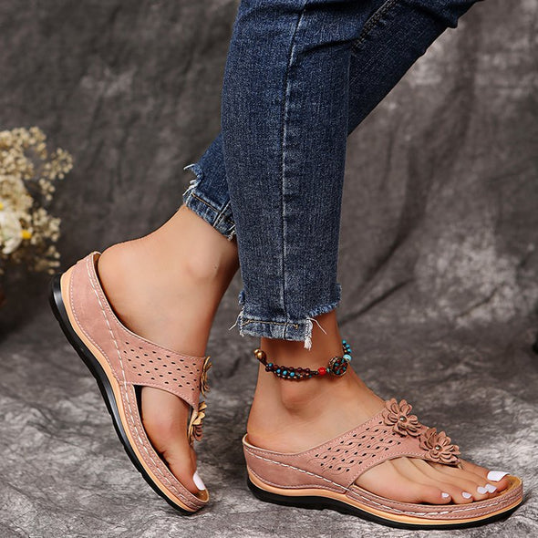 Zoloss Sandals With Arch Support Anti-Slip Wedges Sandals