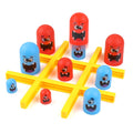 Tic-Tac-Toe Game Big Eat Small Blue Orange Chess Board Game Parent-Child Interactive Competition Match Table Party Games