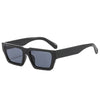 Fashion Small Rectangle Jelly Gray Sunglasses Women Shades UV400 Retro Square Leopard Men Sun Glasses