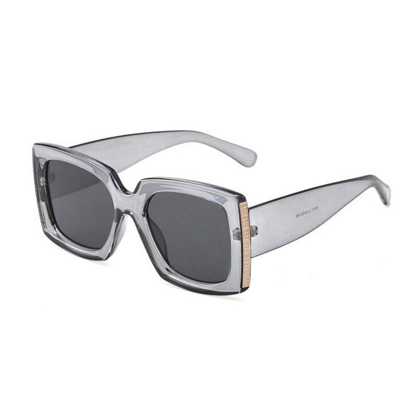 Retro Classic Square Women Fashion Gradient Mirror Eyewear Shades Sun Glasses