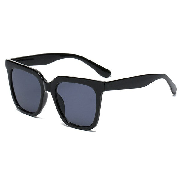 Simple Big Frame Square Sunglasses Men and Women Trend Photo Sunglasses Hot Vacation Sunglasses for Young Girl