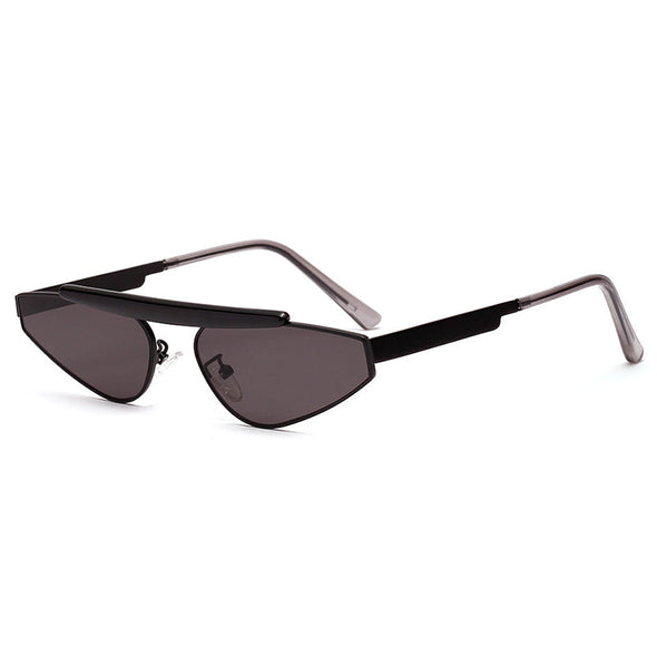 Steampunk Cat Eye Sunglasses Women Luxury Brand Designer Triangle Sun Glasses Men Small Punk Eyeglasses